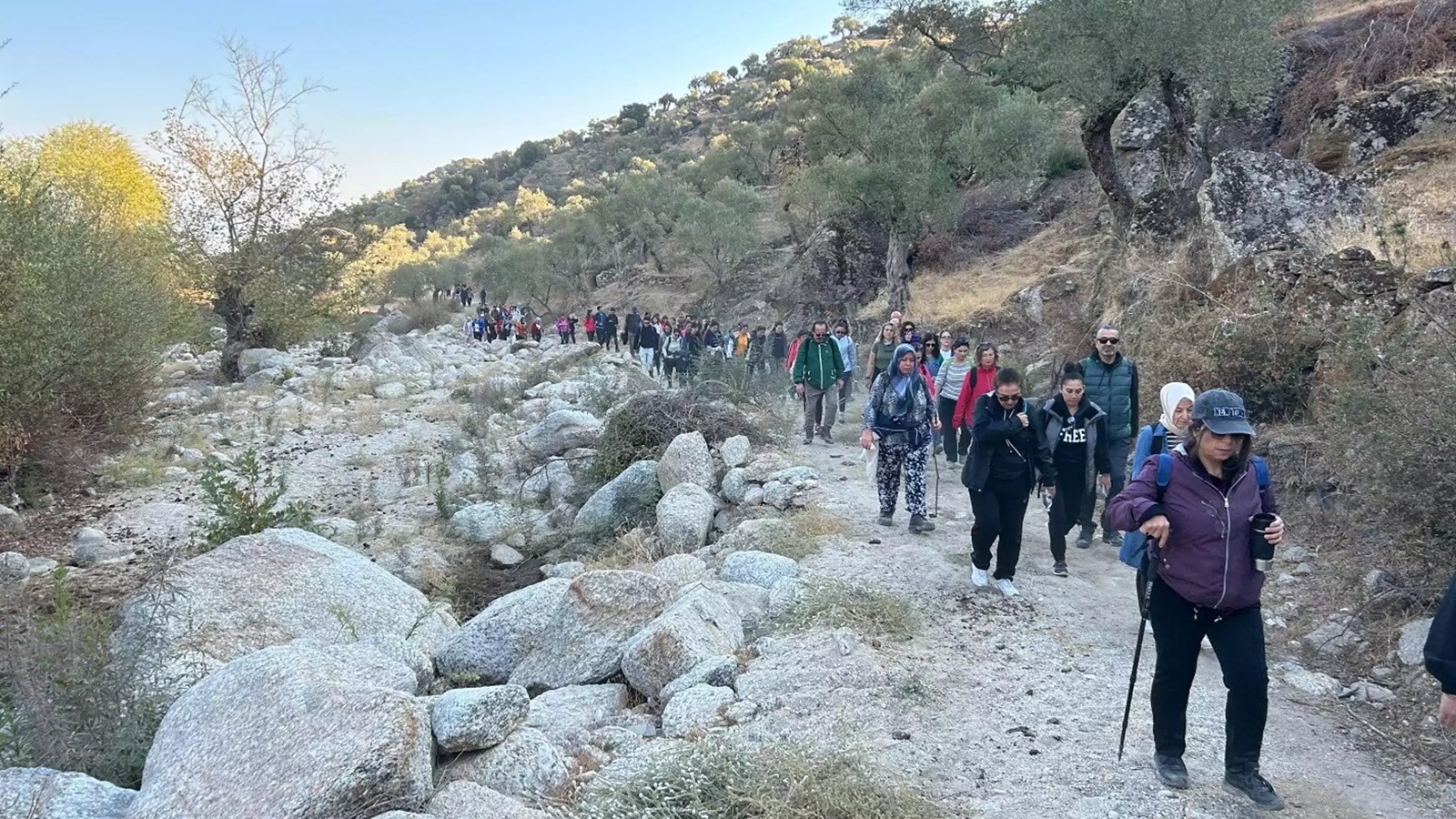 Aydın’da Cumhuriyet Coşkusu Doğa Yürüyüşleriyle Zirveye Taşındı